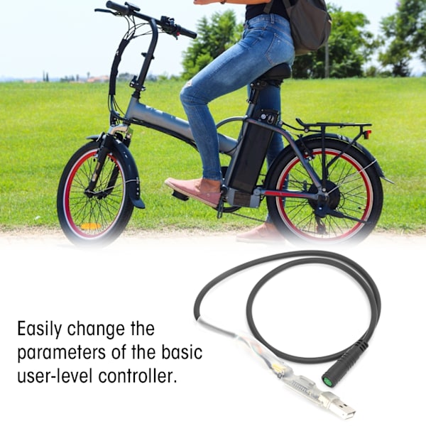 Elektrisk sykkelmotor USB-programmeringskabel for BAFANG BBS01 BBS02 BBS03 BBSHD Mid Drive motorkit