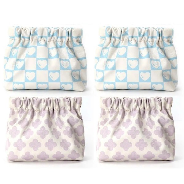 Kosmetiska väskor för kvinnor Makeup Bag Travel Toiletry Pouch Make Up Brushes Organizer för flickor presenter