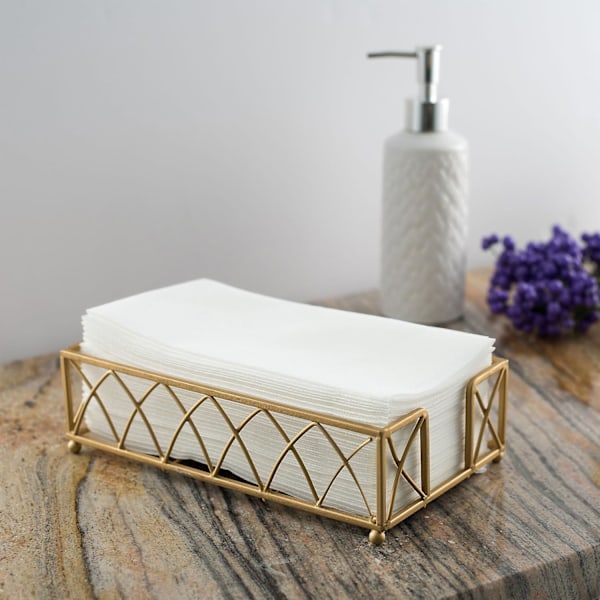 Sanitary Alternatives, Premium Pappershanddukar som Liknar Tyg: Mjuka Absorberande Handdukar, Elegant Design för Bröllop, Fester, 30 x 43 cm, Vita