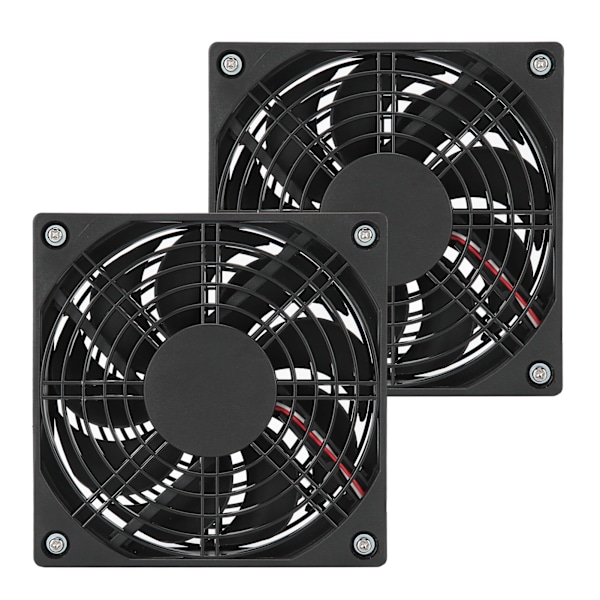 2 stk. Computer Case Fan Ultra Silent Quiet Cooling Fan 5V USB PC Cooler Fan Case Fans