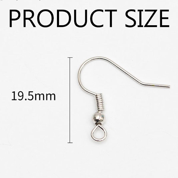 Eleganta Fiskkrok Örhängen, Högkvalitativa Smyckestillbehör För Sterlingsilver Hypoallergena Örhängen, Passar De Flesta