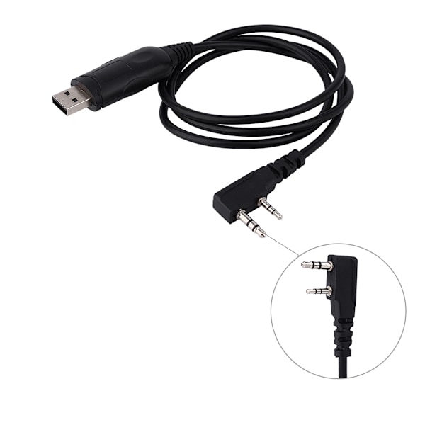 USB-programmeringskabel UV 5R-kabelradio Walkie Talkie för BaoFeng Wanhua Kenwood