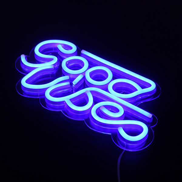 Modern LED Neonljus Neon Skyltlampa USB-driven Sovrum Bar Res