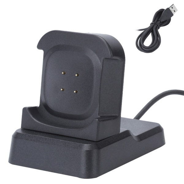 Mini laddningsdocka Smart Watch Bärbar laddningsbasstation för Fitbit Versa3/Sense
