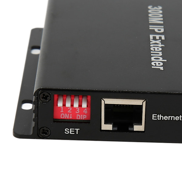 300M IP-forlenger HD 1080P HD Multimedia Interface over CAT5e/6/7 direkte 1 til 1 forlenger IP-sender mottaker 100‑240V EU-plugg