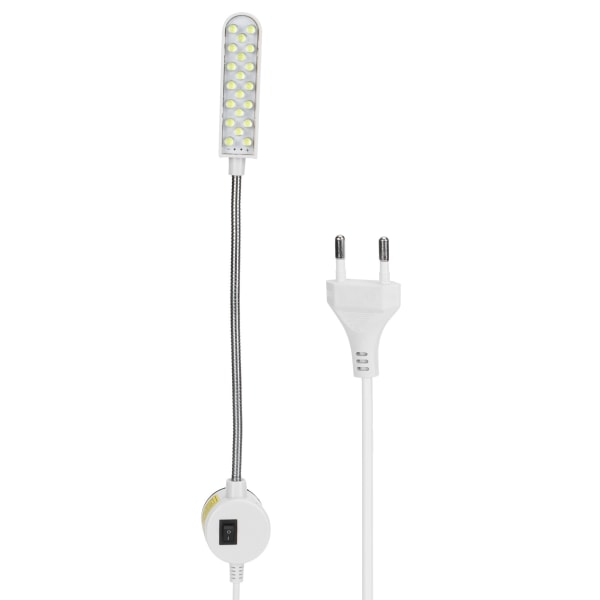 Sy LED-symaskine 20 lys energibesparende lampe svanehals arbejdslampe Li