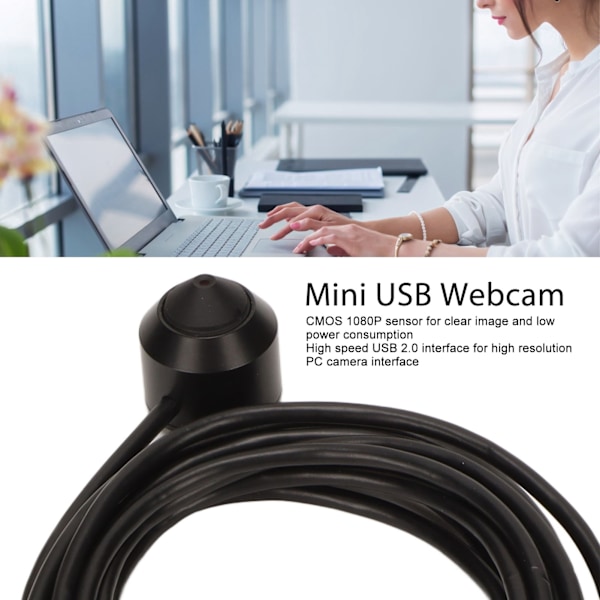 HD Mini USB-kamera CMOS OTG 720P 1080P Klar bild Säkerhetskamera för Linux för Windows XP CE för SP2 Typ C 2MP