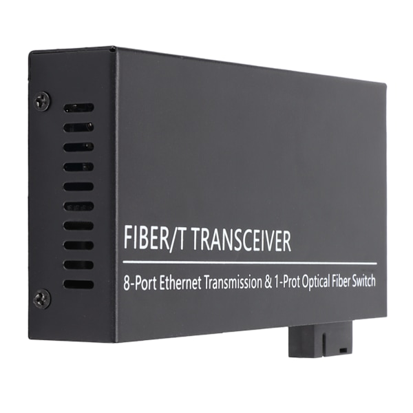 Ethernet Media Converter Dubbelt Gränssnitt RJ45 10 / 100 / 1000M SC3KM Singlemode Enkel Fiber