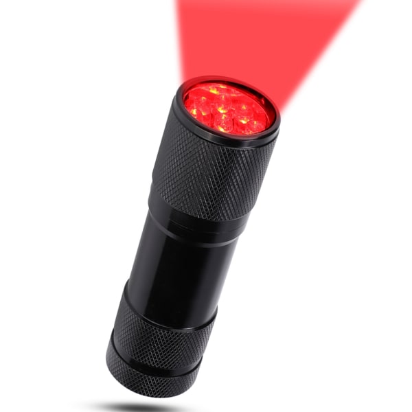 LED Rött ljus Djur inte känslig infraröd lampa för biodling