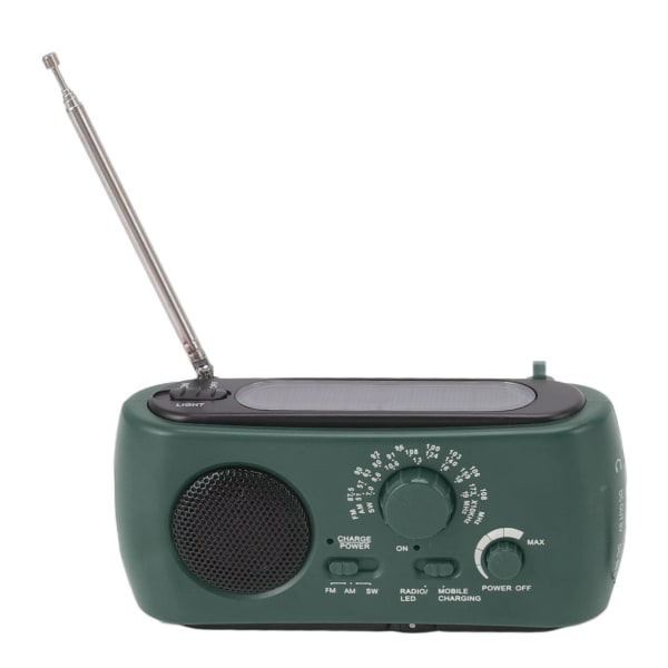 Nödväderradio Multifunktionell AM FM SW Portable Power