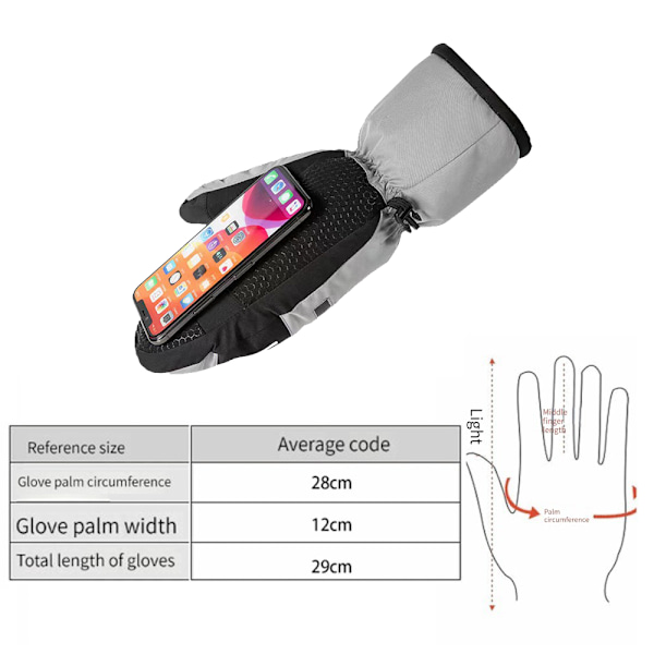 3M nye Shirley Snowmobile handsker