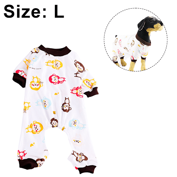 Hunde Pyjamas til Små Hunde, Chihuahua Pyjamas, Søde Varme Tiny Hunde Tøj Outfit, Ekstra Små Hvalpe Pjs