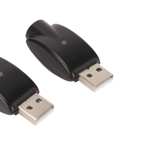 Smart USB-oplader til USB-adapter med LED-indikator Intelligent overopladningsbeskyttelse Sort