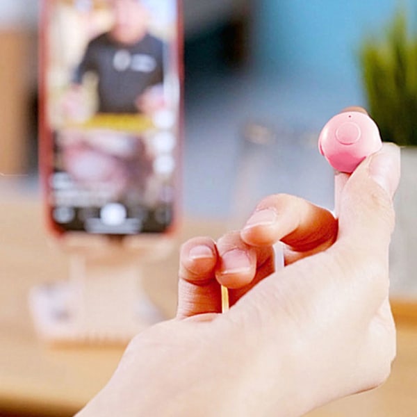 Bluetooth Fingertip Video Controller Mobiltelefon Fjernbetjening Enhed Bluetooth Kontrol Ring