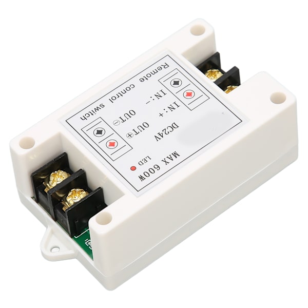 24V fjärrkontrollbrytare 433MHz trådlös fjärrkontrollrelä för elektriska styrkretsar