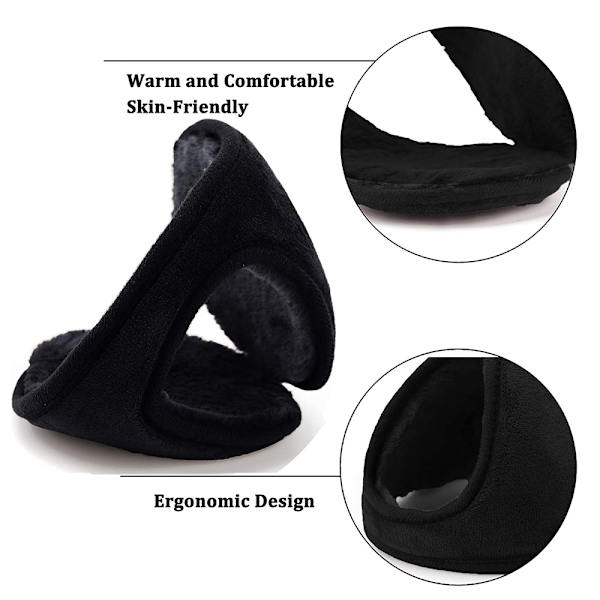 Miesten ja naisten lämmittimet Classic Unisex Winter Warm Earmuffs