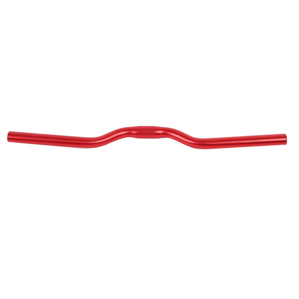 Alumiininen kiinteävaihteinen pyörä, maantiepyörä, kiinteävaihteinen nousukahva, ohjaustanko 25,4 mm * 520 mm (punainen)