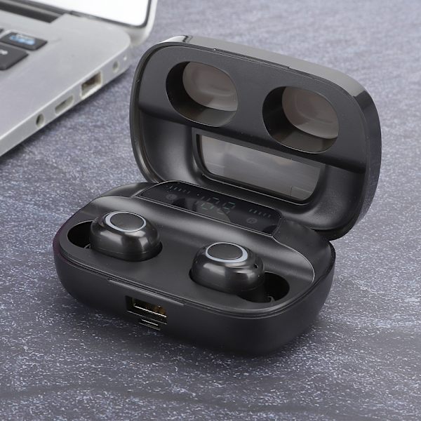 V5.0 S11-TWS Mini Bluetooth-øretelefoner, ekte trådløs berøringskontroll binaural hodetelefon