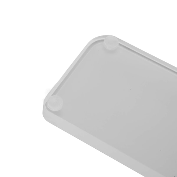 Tangentbordshandledsstöd 0,4 till 0,6 tum lutning Ergonomisk transparent akryl halkfri tangentbordshandledsstöd för 87-tangenters enhet bärbar dator