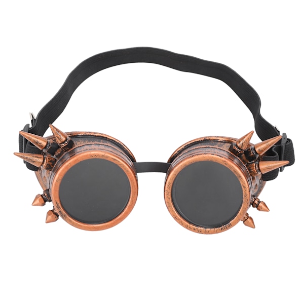 ABS Teollinen Vintage Piikitetty Steampunk Ainutlaatuiset Lasit Pyöräilylasit Kaksinkertainen Kerros Tuulenpitävät Aurinkolasit