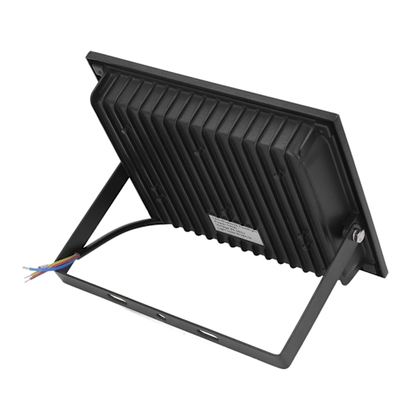 Effektiv RGB Flerfärgad Super Stark LED Strålkastare, IP66 Vattentät Utomhusbelysning med Justerbart Metallfäste för Mångsidig Användning