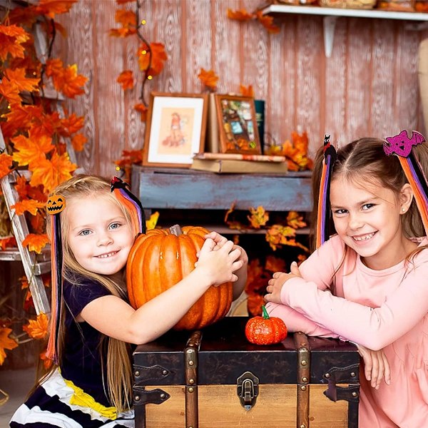 Halloween Håraccessoarer, Utsökt Design För Flickors Utklädningsmaterial, Partykostymer Och Underbar Julklapp, 5 st Med Kvalitetsband,