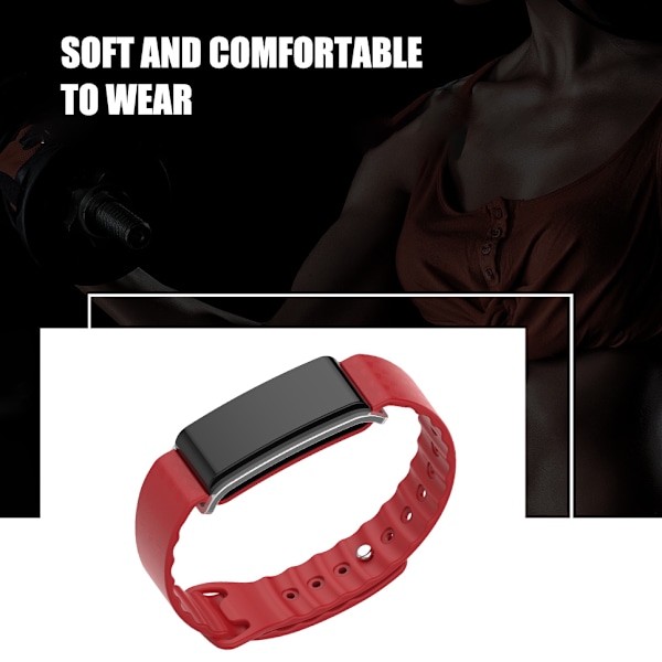TPE-material armband ersättning klockarmband bälte passar för Huawei Honor A2 Watch (#1)