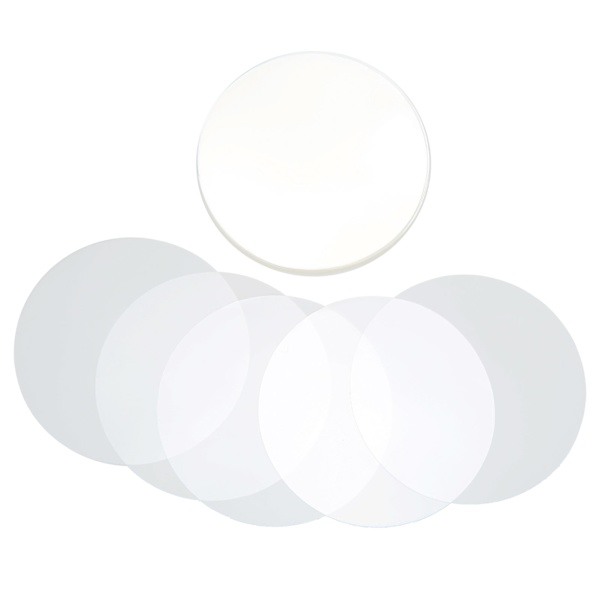 100 kpl merkki-elokuvaa PVC-materiaalia Kuviosuojaus Laaja sovellus Läpinäkyvä merkki-elokuva44MM