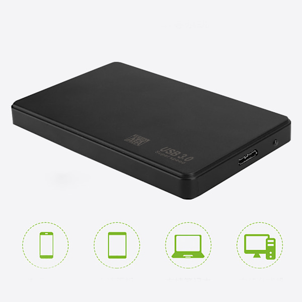 2,5 tommer SATA USB 3.0 mobil harddiskdrev ekstern kabinet HDD SSD kasse