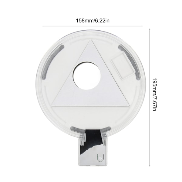 Digital RGB LED-bas för PS5 vertikalt stativ 4 färglägen Robust smal RGB LED-konsolstativ för PS5