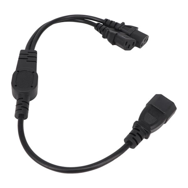 UPS-server C14 till 2 C13 strömkabel C14 till 2 C13 Y-splitteradapter förlängningskabel för datorer, skärmar, skrivare