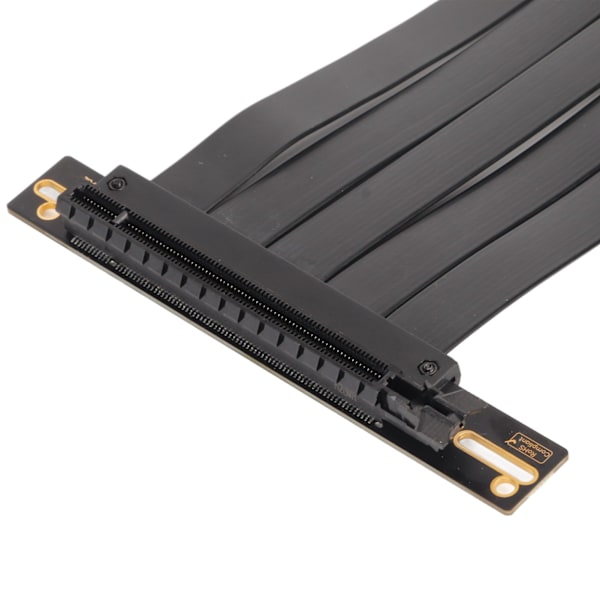 PCIE 4.0 X16 Extremt flexibel 180 graders höghastighets GPU-förlängningskort stigar kabel för RX6900XT RX6800XT RTX3090ti Svart