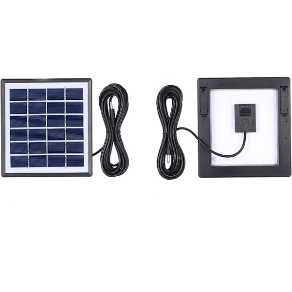 Aquatic Serenity, Andoer Solarluftpump Kit för Liten Damm, Flexibel Slanglängd Säkerställer Optimal Placering, Enkel Installation Solcellsdriven Syresättare