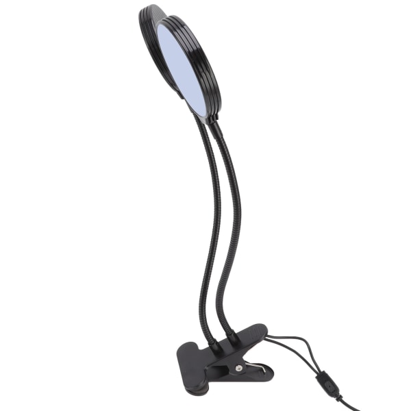 30W LED-kasvikasvatusvalot, kaksipäinen, pidike, 5 kirkkaustasoa