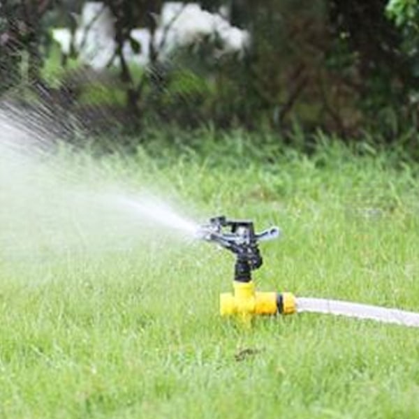 Plastpåverkanssprinklerhuvud för gräsbevattning