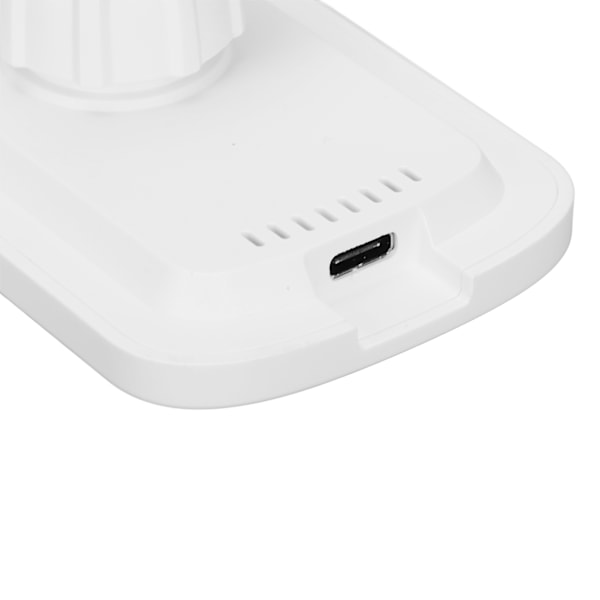 Magnetisk trådløs billader Plug and Play Høy stabilitet ABS Trådløs billaderholder med brakett for IOS Telefon 12 13 Hvit