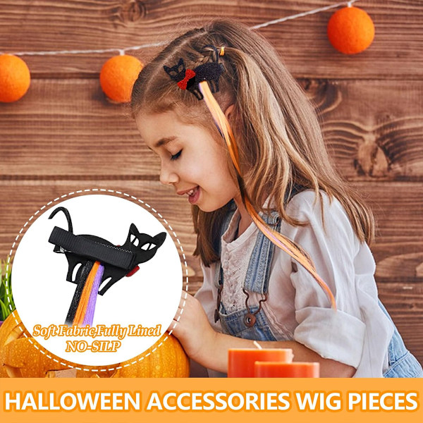 Halloween Håraccessoarer, Utsökt Design För Flickors Utklädningsmaterial, Partykostymer Och Underbar Julklapp, 5 st Med Kvalitetsband,