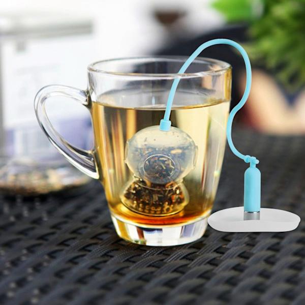 Innovativ dykform silikon teinfuser sil för hem tebryggning