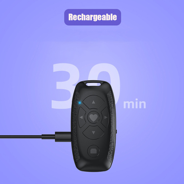 Genopladelig fjernbetjening Tiktok Bluetooth fjernbetjening