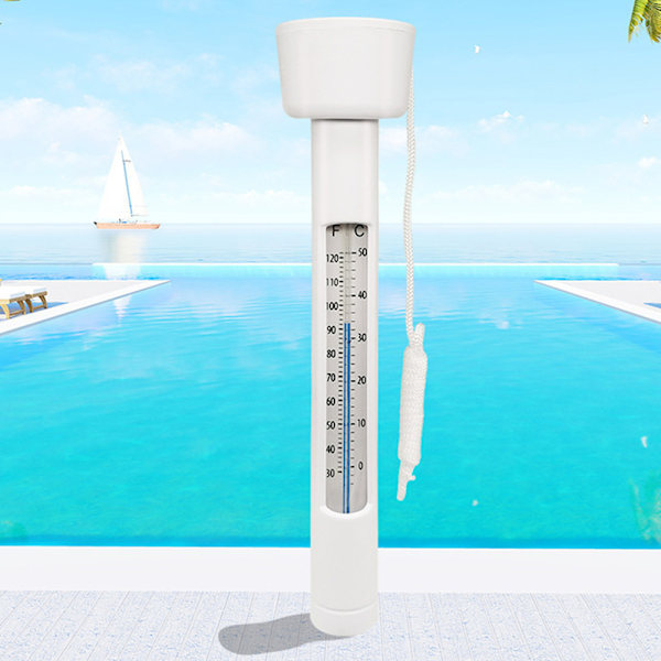 Akvarie Temperaturkontrollösning, Lättläst Fahrenheit och Celsius, Flytande eller Nedsänkbar Termometer, Exakta Mätningar, Hållbar Design,