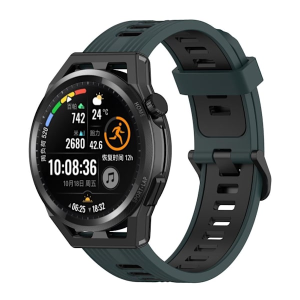 Silikonersättningsremmar 22mm handledsband kompatibla med Huawei Watch GT Runner Gt3 46mm Watch3