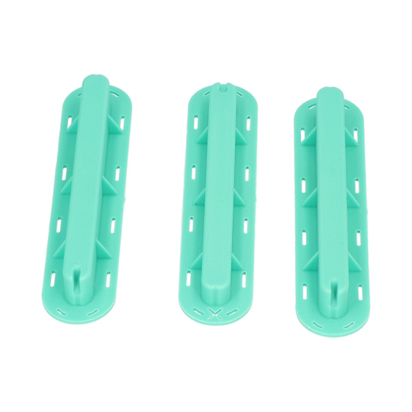 3 st/set Surfbräda Roder Groove Plast Fenad Box Plug Fen Plug Bas med SkruvarGrön