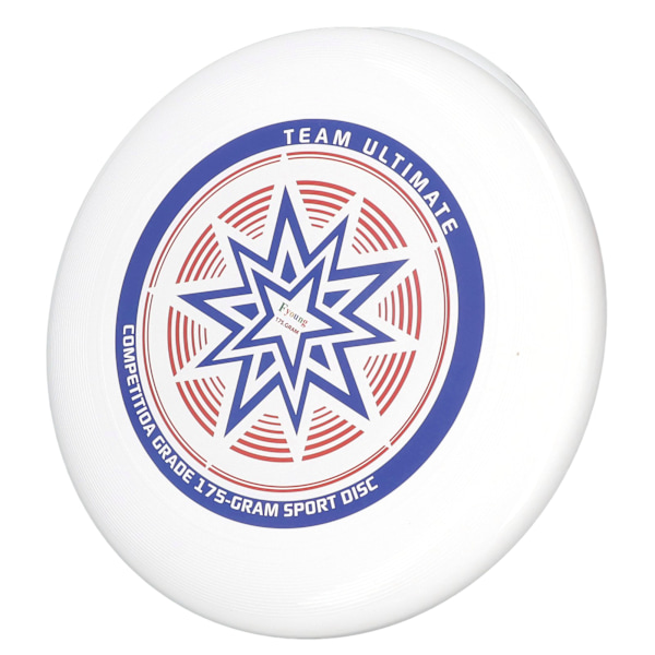 Tävlingsfrisbee för fritidsspel, aerodynamiskt utformad för längre kast och överlägsen stabilitet, precisionskonstruktion, USA Ultimate-godkänd för