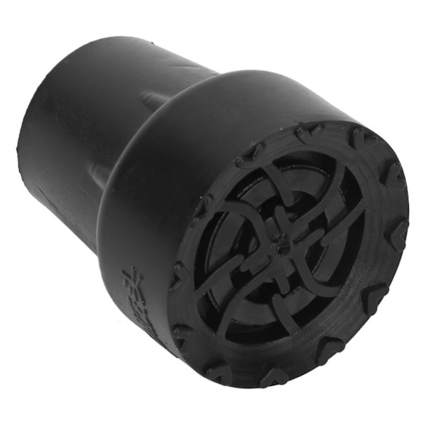 10 st kryckspetsar i gummi, 19 mm innerdiameter, halkfria, universella, kraftiga, svarta
