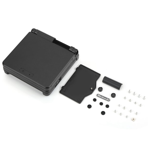 Skyddande ABS-fodral för Nintendo Game Boy Advance GBA SP, reservdelssats, svart