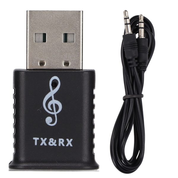 Bluetooth 5.0 Modtager Sender 2 i 1 Trådløs Bluetooth 5.0 Modtager Sender til TV PC Bil
