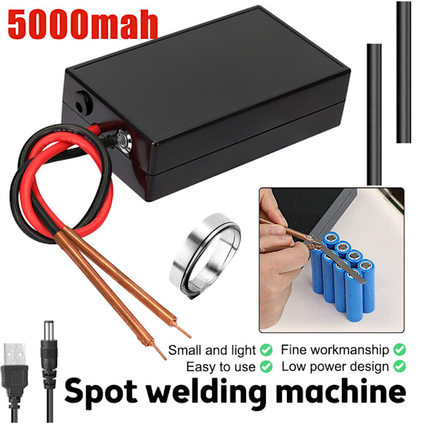 Batteripunktsvetsare Set Handhållen för Punktsvetsare 18650 Batterisvetsning