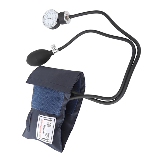 Sphygmomanometer Manuelt Blodtryksapparat Professionelt Nødudstyr til Førstehjælp med Bæretaske