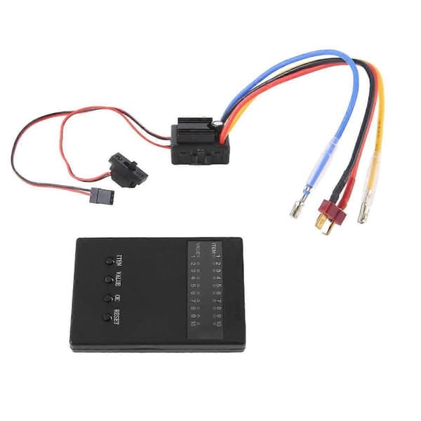 80A ESC -880 1/10 1/8 -Crawler Brush Brushed 80A 1080 Elektronisk hastighetskontroller Vanntett ESC med programkort