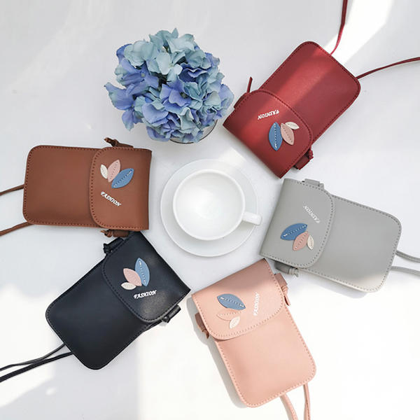 Vintage yksi olkahihnainen crossbody-laukku pieni neliölaukku korealainen versio minilaukku